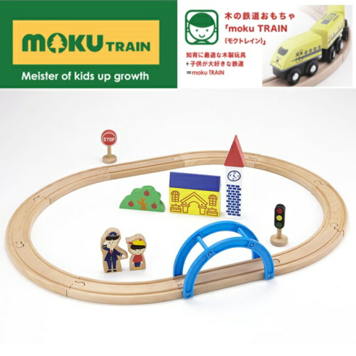 楽天市場】ポポンデッタ【moku TRAIN スタート レールセット】木の 
