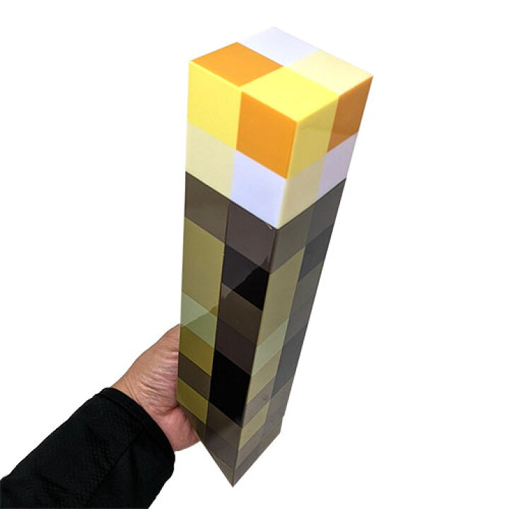 楽天市場 送料無料 2個セット 光る ドット トーチ タイマツ 28cm 大きい たいまつ グッズ マイクラ コスチューム まいぜん ゲーム 武器 コスプレ 剣 Led ライト 電気 インテリア クラフト 松明 湧き潰し マイン 雑貨 なりきり Pirates Shop 楽天市場店