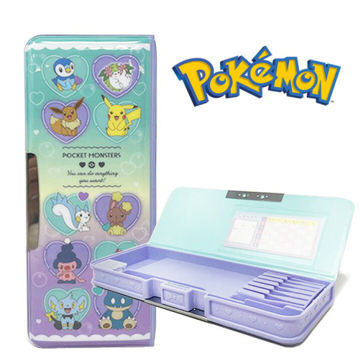 楽天市場 Em ポケットモンスター ハートバブル 両面開き 多機能 ペンケース ピカチュウ イーヴイ ポケモン ふでばこ 筆箱 筆ばこ 文具 文房具 入学 入学祝 鉛筆入れ 鉛筆入 鉛筆 両面 筆記用具 筆入れ Poket Monster ショウワノート 女の子 女児 Pirates Shop 楽天市場店