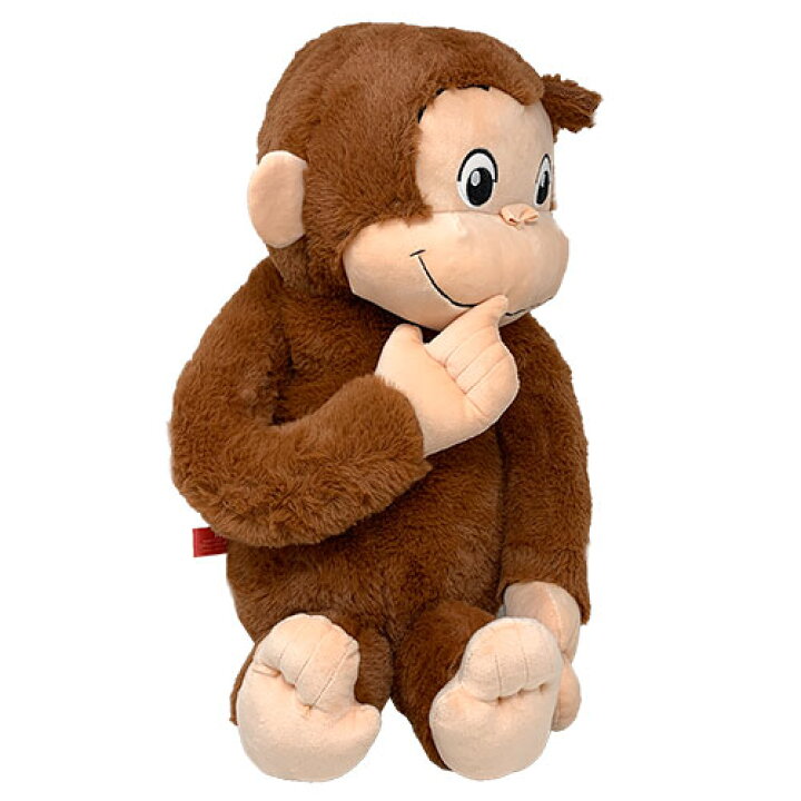 楽天市場 Sg Big おさるのジョージ 振り向き ぬいぐるみ 50cm グッズ キャラクター プレゼント おもしろ雑貨 キッズ プレゼント Curious George アニメ Nhk さる サル ディスプレイ 大きい おさるの ジョージ Usj 特大 ビッグ 大きい Pirates Shop 楽天市場店