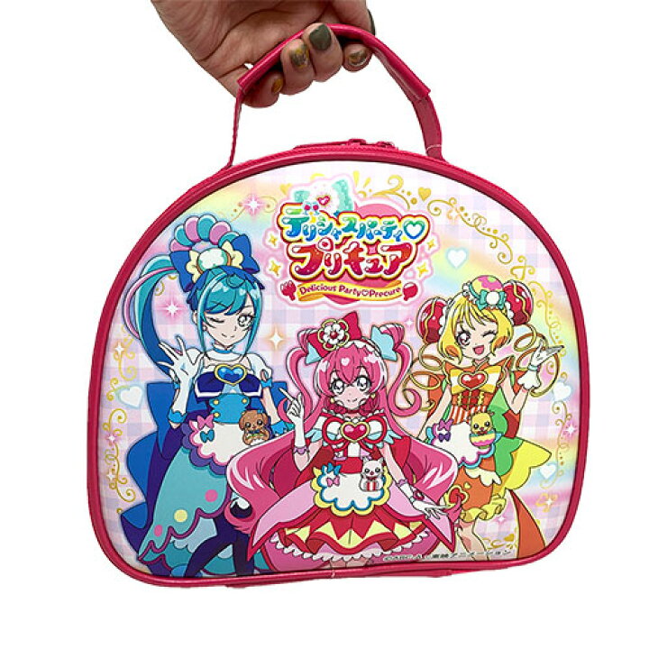 楽天市場 022 デリシャス パーティ プリキュア バニティ バッグ かばん カバン 鞄 女の子 女児 キャラクター 人気 Bag おしゃれ パーティー キュアプレシャス コメコメ ハート キュア デリシャスパーティ 靴 グッズ ファッション Pirates Shop 楽天市場店