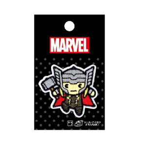 特価PO【マーベル マイティ・ソー ワッペン ML22】子ども こども 子供 刺繍ワッペン 刺繍 アップリケ シールワッペン シール デコシール かばん リメイク スモック アイ