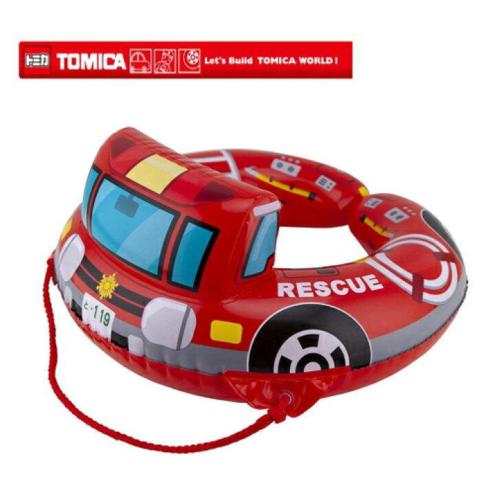 楽天市場 Lr トミカ 消防車 リング フロート 55cm 浮き輪 海 うきわ 浮輪 キャラクター プール 子ども サイズ こども 男児 男の子 幼児 海水浴 川 河 川遊び レジャー のりもの 乗り物 レスキュー 水てっぽう 車 Tomica Pirates Shop 楽天市場店