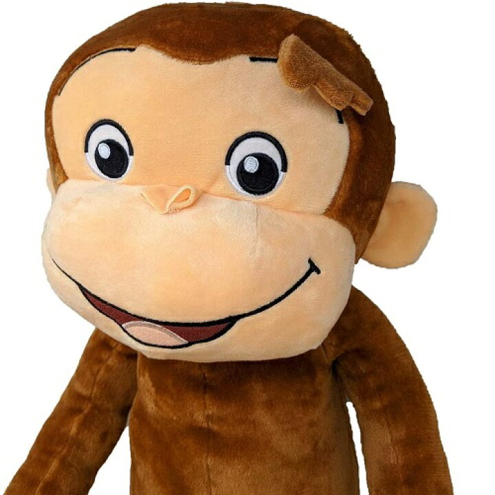 楽天市場 Sg Big おさるのジョージ リアル ぬいぐるみ 50cm グッズ キャラクター プレゼント おもしろ雑貨 キッズ プレゼント Curious George アニメ Nhk さる サル ディスプレイ 大きい おさるの ジョージ Usj 特大 ビッグ 大きい Pirates Shop 楽天市場店