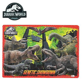 EM【ショウワノート　JURASSIC WORLD　B4　パズル　55ピース】日本製　えあわせゲーム　グッズ　工作　おもちゃ　知育玩具　制作　ゲーム　文具　文房具　ジュラシックワールド　ジュラシックパーク　恐竜　恐竜柄　ジュラシック　ダイナソー　ティラノサウルス