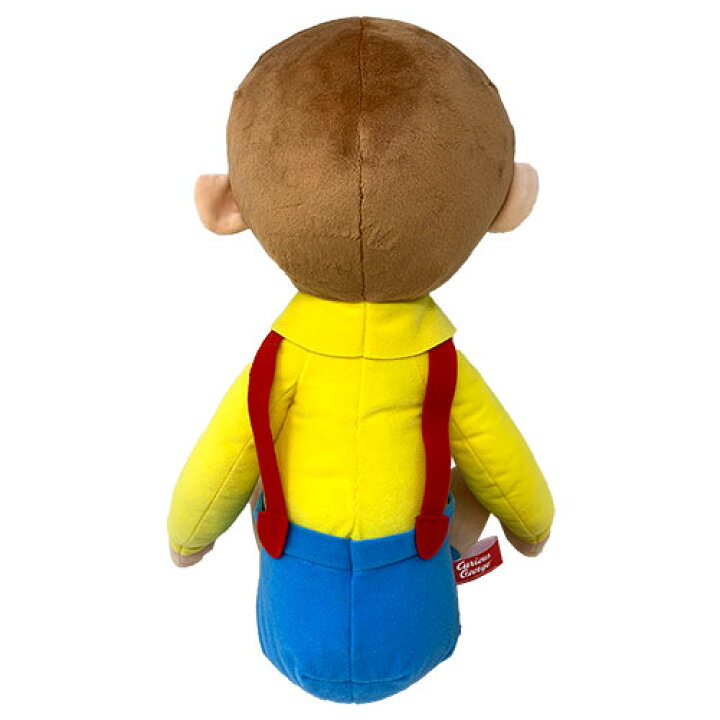 楽天市場 おさるのジョージ メガジャンボ サスペンダー ぬいぐるみ 40cm グッズ キャラクター プレゼント 雑貨 キッズ プレゼント Curious George アニメ Nhk さる サル ディスプレイ 大きい おさるの ジョージ Usj 可愛い 店舗 Pirates Shop 楽天市場店
