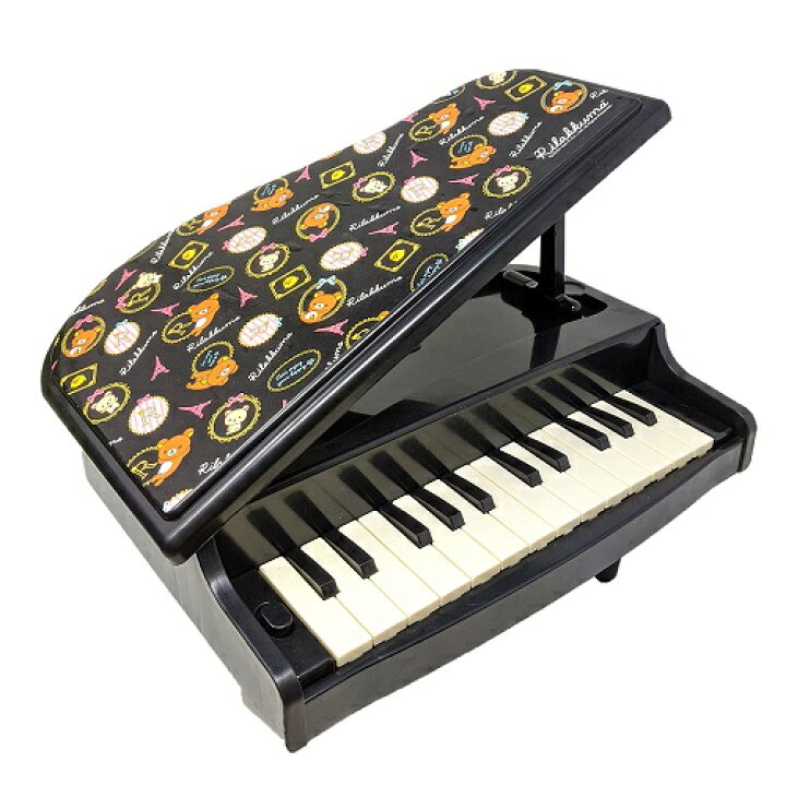 楽天市場 めちゃかわ リラックマ キッズ 電子ピアノ グッズ キャラクター 楽器 おもちゃ 癒し系 かわいい 幼児 男児 女児 男の子 女の子 知育 玩具 音楽 自動演奏 リズム 打楽器 演奏 ピアノ Pirates Shop 楽天市場店