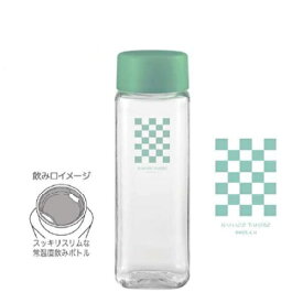 特価【鬼滅の刃　クリア　スクエア　ボトル　竈門　炭治郎　400ml】クリアボトル　水筒　ドリンク　ボトル　弁当　お弁当　ランチ　ピクニック　遠足　行楽　キャラクター　滅　鬼滅　きめつ　我妻　善逸　アニメ　漫画 ジャンプ　子ども　女性　水　お茶　ウォーター