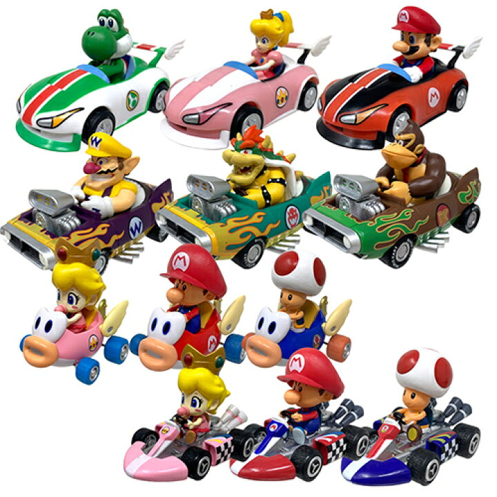 楽天市場 送料無料 12体 セット スーパーマリオ プルバックカ マリオ マリオカート Dx 競争 チョロq キャラクター グッズ Super Mario 乗り物 ヨッシー 動く おもちゃ 雑貨 ルイージ クッパ ドンキーコング ピーチ姫 ワリオ コンプリート フィギュア Pirates Shop