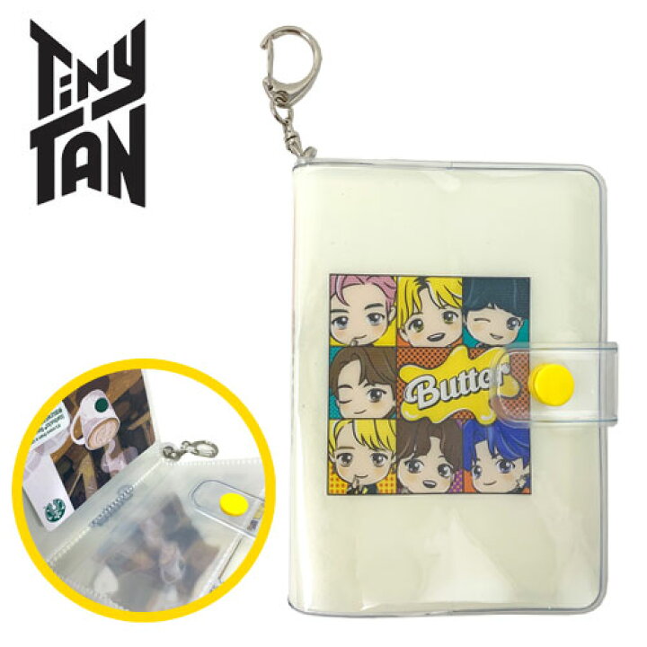 楽天市場】EM【BTS Tiny TAN Butter カードケース キーホルダー  