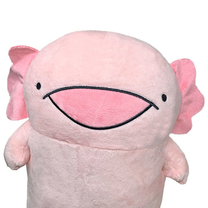 楽天市場 からめる ウーパールーパー ロング クッション 63cm グッズ キャラクター ぬいぐるみ 動物 おもしろ雑貨 かわいい シュール Twitter Sns Youtube コロコロ コミック アニメ 大きい おおきい Big マスコット 抱きまくら 枕 特大 Pirates Shop 楽天市場店
