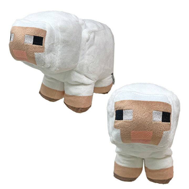 楽天市場 2体セット マインクラフト ビッグ ぬいぐるみ ブタ ヒツジ 30cm 子ども グッズ マイッキー ぜんいち Minecraft マイクラ ゲーム キャラクター まいぜん ダンジョン ゲーム インテリア 動物 Bigぬいぐるみ モブ おもちゃ プレゼント Pirates Shop 楽天市場店