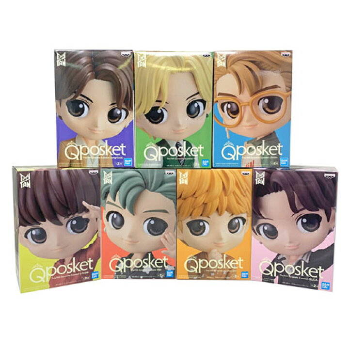 楽天市場】送料無料【7種セット TinyTAN Qposket フィギュア Dynamite 