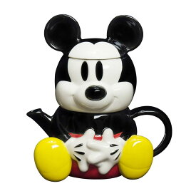 ディズニー ミッキーマウス ティーフォーワン ティーポット＆カップ ギフトボックス入り 陶磁器 キャラクター 食器