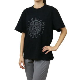 ステラマッカートニーSTELLA MCCARTNEYレディース−Tシャツ ブランドTシャツ ブランドロゴ 604034 SPW18 1000 ブラック