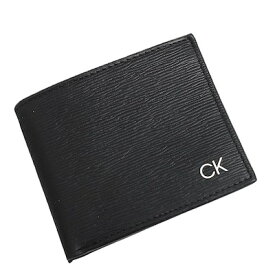 カルバンクライン CALVIN KLEIN 2つ折り財布 コンパクト 31CK130008 メンズ ブラック