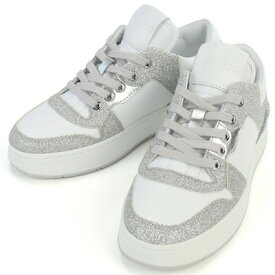 ジミーチュウ JIMMY CHOO レディース スニーカー ブランド FLORENT-F QYA 232 X SILVER-WHITE ホワイト