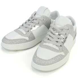 ジミーチュウ JIMMY CHOO メンズ スニーカー ブランド FLORENT-M QYA 232 X SILVER-WHITE ホワイト