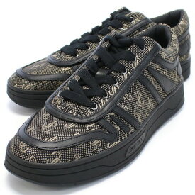 ジミーチュウ JIMMY CHOO メンズスニーカー ブランド HAWAII-M NBN 222 BLACK-GOLD ブラック