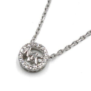 MICHAEL KORS }CPR[X MKC1726CZ040 LOGO CHARM NECK lbNX lbN fB[X Vo[