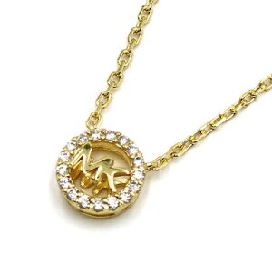 MICHAEL KORS }CPR[X MKC1726CZ710 LOGO CHARM NECK lbNX lbN fB[X S[h