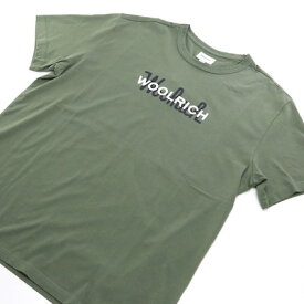 ウールリッチ WOOLRICH メンズ－Tシャツ ブランドロゴ WOTE0048MR UT1486 6024 カーキ