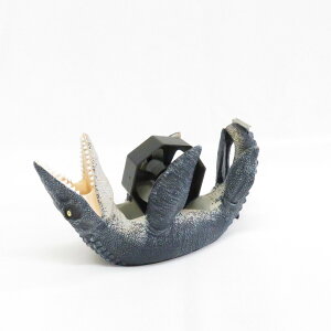 ペンホルダー付きテープディスペンサー モササウルス R23-1036 セトクラフト 恐竜 ダイナソー 文房具 ユニーク 雑貨 プレゼント プチギフト オフィス 学校