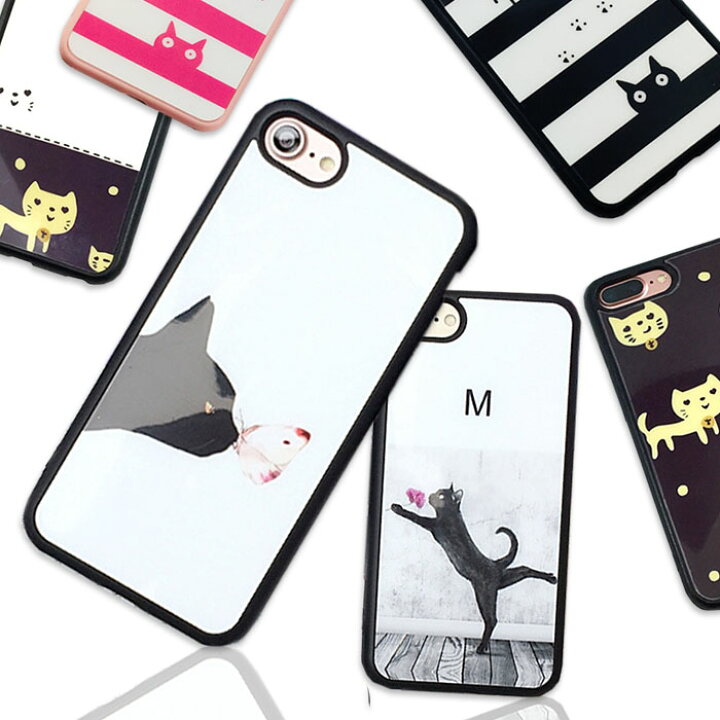 楽天市場 Iphone Se3 ケース Iphone Se2 ケース Se 第二世代 Iphonex 可愛い Iphonexs ねこ Iphone8 Plus Iphone7 Plus Iphone6 Iphone6s Plus ネコ スマホケース おしゃれ 韓国 ソフトケース Iphoneケース 猫 アイフォン モノクロ 大人 かわいい 黒猫 カバー