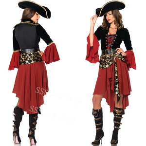 こす 大人 セクシー 変装 仮装 帽子 海賊 コスチューム ハロウィン セクシー コスプレ衣装 女海賊 衣装 コスプレ コスチューム