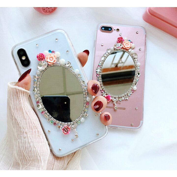 楽天市場 Iphone12 ケース Iphone 12 Pro ケース Iphone12 Mini かわいい Iphone12promax ミラー クリアケース Iphone Se2 鏡 小花 デコ Iphone11pro Iphone 11 Iphone11promax 8 X おしゃれ Xr Iphonexs 7 透明 ラインストーン Iphoneケース 韓国 スマホケース