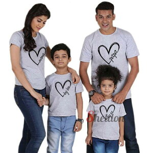 ペアルック リンクコーデ 赤ちゃん ロンパース ペアtシャツ 親子ペア おそろい お揃い 親子服 ペア カップル リンクコーデ 親子