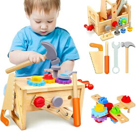 (ねじねじDIY【29PCS】 知育玩具 工具おもちゃ 小学生 玩具3456歳 男の子 おもちゃ 大工さん クリスマスプレゼント子供 玩具