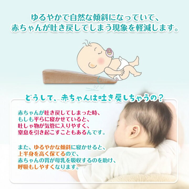 楽天市場 吐き戻し防止枕 赤ちゃん 枕 スリーピングピロー 洗える ロングランピロー 傾斜付き 鼻づまり 吐き戻し 寝ぐずり 対策 出産祝い プレゼント ギフト ベビーまくら まくら ベビー枕 コットン100 丸洗いok ファスナー付 スリーピングピロー 雑貨ペットいい物