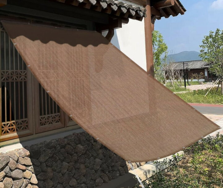 楽天市場 遮光シェード オーニング スマート日よけ よしず すだれ よりもオシャレで長持ち 180x180cm Rarecount