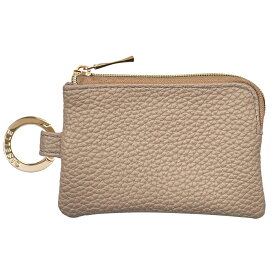 【SNSで話題：奇跡のリング】キーケース スマートキー 小銭入れ スマートキーケース レディース メンズ 小学生 キーレスケース パスケース ICカード 定期入れ 通勤 通学 車 鍵 小さい コンパクト マルチケース ランドセル シルバー イヤホン ポーチ カラビナ付き