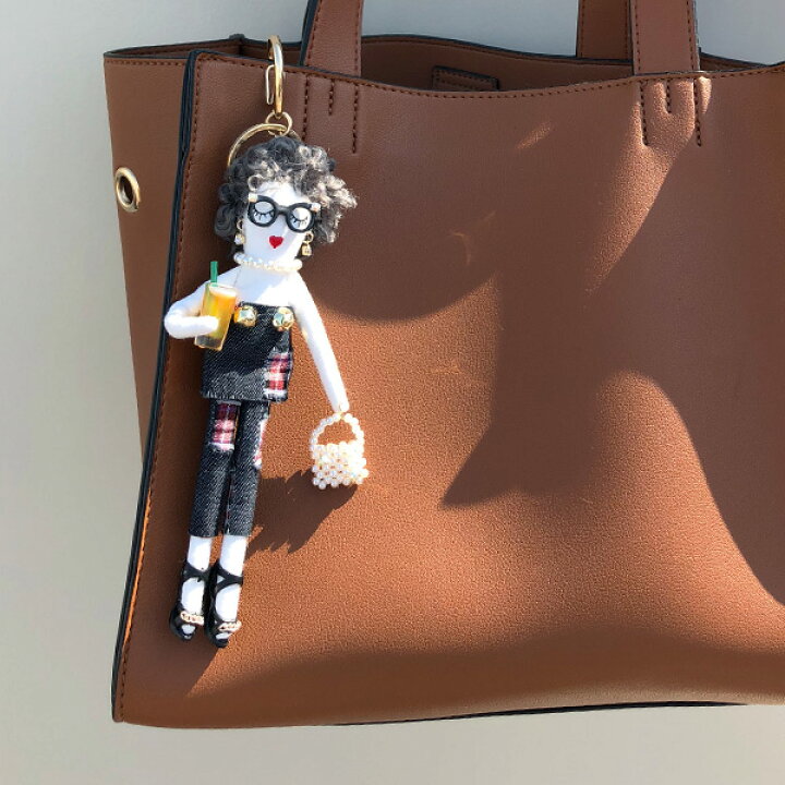 楽天市場】バッグチャーム ドールチャーム キーホルダー チャーム 