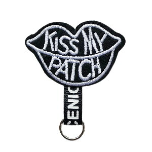 O by Dt ACڒ c6.8cm×5.5cm KISS MY PATCH bv ACby byJX^ IV   w ؂ AbvP Ղ肯 wappen