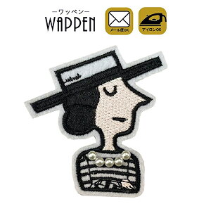 ���b�y�� �h�J �A�C�����ڒ� �p�[�� ���� �c6.5cm×��6cm �A�C�������b�y�� ��| ���킢�� �A�b�v���P �����Ղ肯 wappen WAPPEN �K�[�� ���� ����؂�