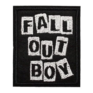 ���b�y�� �h�J �A�C�����ڒ� �c5.6cm×��4.7cm FALL OUT BOY �A�C�������b�y�� ��| ���� ���w ����؂� �A�b�v���P �����Ղ肯 wappen