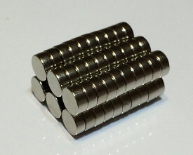 ネオジム磁石φ6.3mm×3.2mm(N35) 60個セットネオジウム 超強力 マグネット　強力磁石　永久磁石　いろいろ使えますリール改造・燃費アップ・フィギア・プラモデル・日曜大工・工作・DIY・紙留め・実験・手品・鳩よけ・手芸