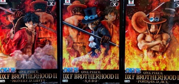 楽天市場】ONE PIECE ワンピース DXフィギュア BROTHERHOODII ルフィ  