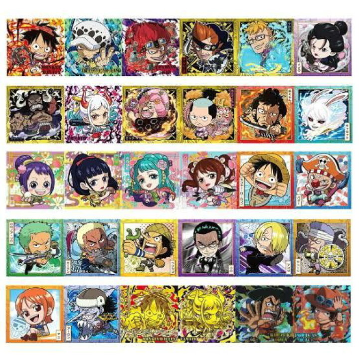 楽天市場】[未開封] ワンピース 大海賊シールウエハース LOG.1 全30種 