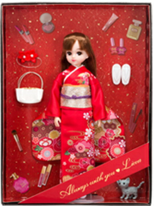 楽天市場】【新品】タカラトミー 株主優待 2016年 振袖リカちゃん 限定  