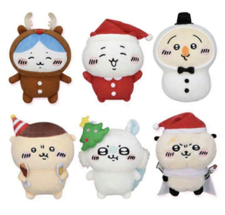 楽天市場】未使用品 ちいかわ メリクリぬいぐるみ 6種セット （ちい 