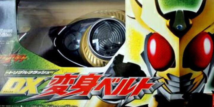 楽天市場】【新品】 仮面ライダーアギト トリプルフラッシュDX変身 