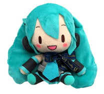 楽天市場】初音ミクシリーズ ふわぷち ぬいぐるみ“巡音ルカ15th Ver