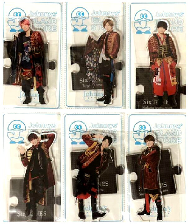 楽天市場】【未開封品】 SixTONES アクリルスタンド 第3弾 6体セット 