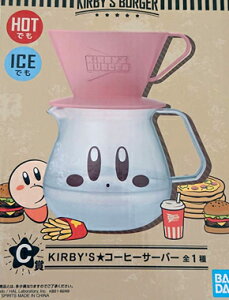 �y���J���z ��Ԃ��� ���̃J�[�r�B �o�[�K�[ KIRBY'S BURGER C�� KIRBY'S �R�[�q�[�T�[�o�[