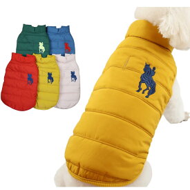 ジジ・ルシアン ZIZILECHI 刺繍 ダウン風 ジャケット 秋冬モデル 犬洋服 犬服 犬の服 ペット衣類