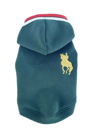 【ポイント10倍！】ジジ・ルシアン ZIZILECHI 刺繍パーカー裏起毛 秋冬モデル 犬服/ペット衣類 ブランド